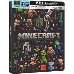 A Minecraft Movie steelbook...