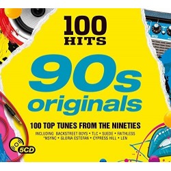 100 Hits 90s - Originals 5 CDS